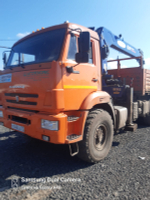 Агропромсервис 4382* на шасси КамАЗ 43118 6x6 Бортовой с КМУ 438240-02 (Дизельный, 11,8 л, 300 л.с.,
