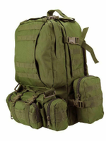 Рюкзак тактический с подсумками оливковый 50л