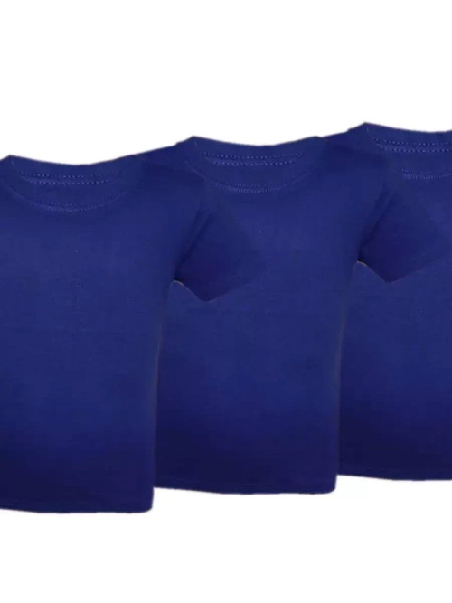 Футболка однотонная для садика и школы.Набор 3 шт.