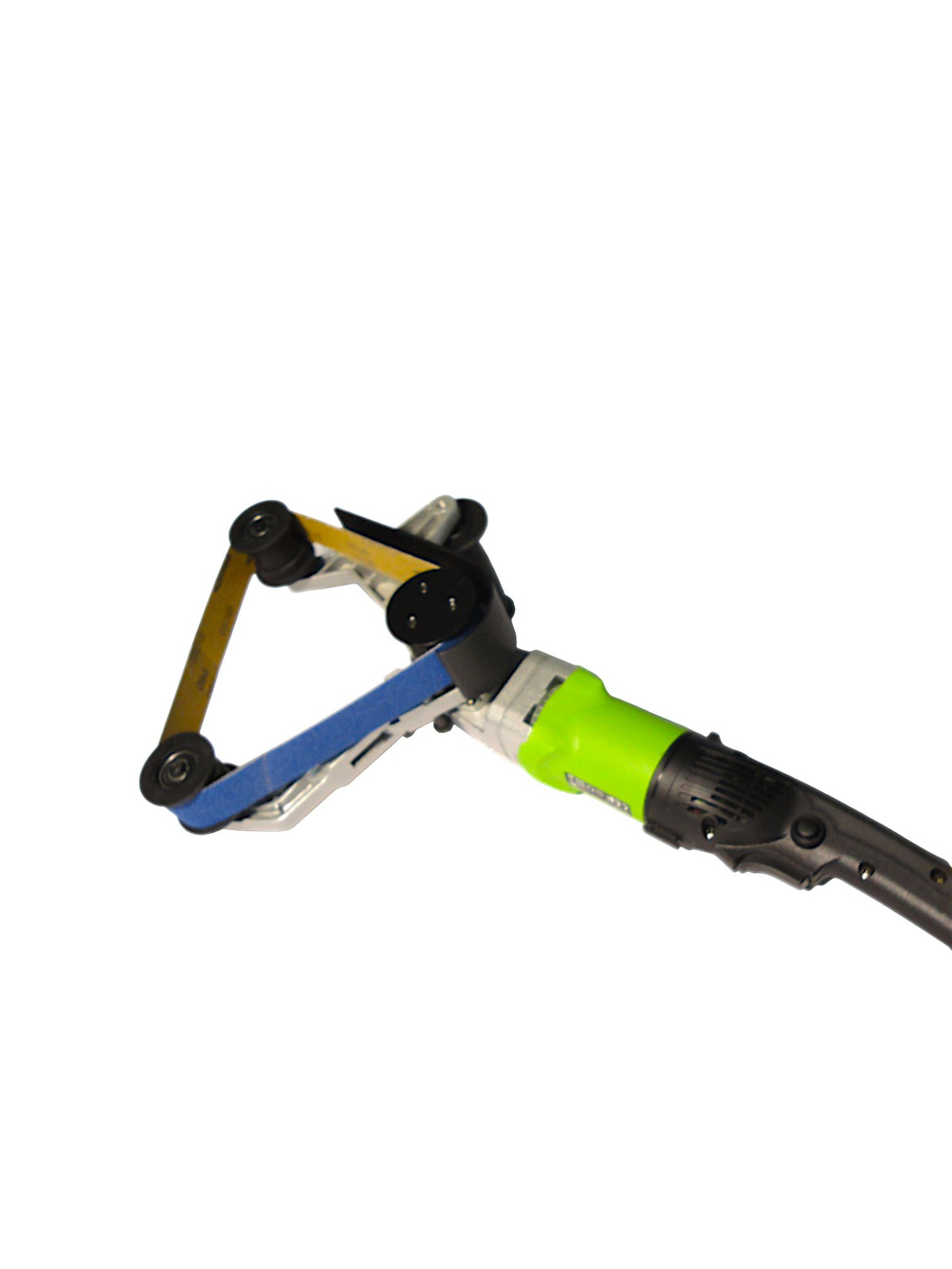 Трехроликовая ленточная шлифовальная машина MY3016-2 SINICA, лента 40х760 мм