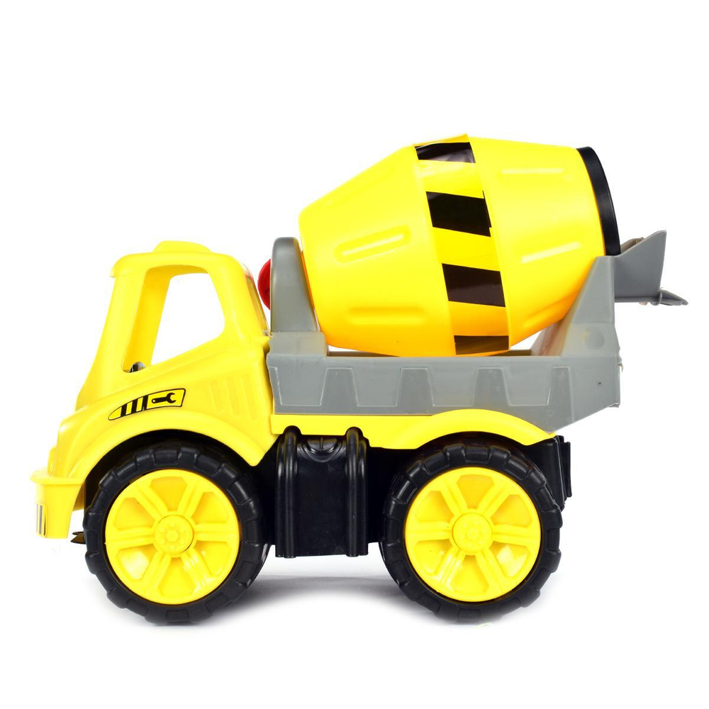 Пластмассовая игрушечная машина Toy Bibib "Большая Бетономешалка" (35*19*27 см), сетка