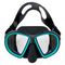 Маска Scorpena M3 с двумя ремешками черно-зеленая