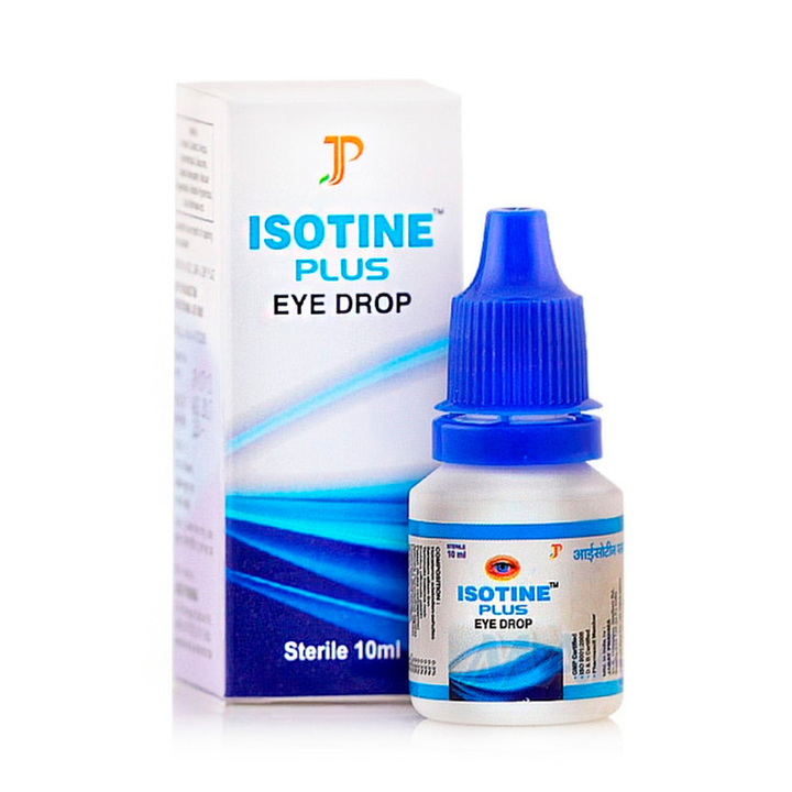 Капли глазные Jagat Pharma Isotine Plus Айсотин Плюс 10 мл