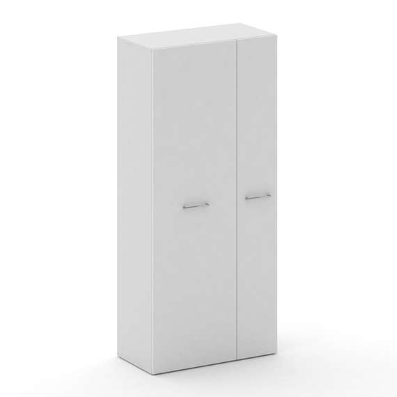 Cross Гардероб широкий CRF.GB-201 (L) Белый F/Белый Бриллиант UM 896*460*2000