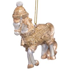 ЕЛОЧНОЕ УКРАШЕНИЕ "ЛОШАДКА" 7,5Х3Х9,5 СМ