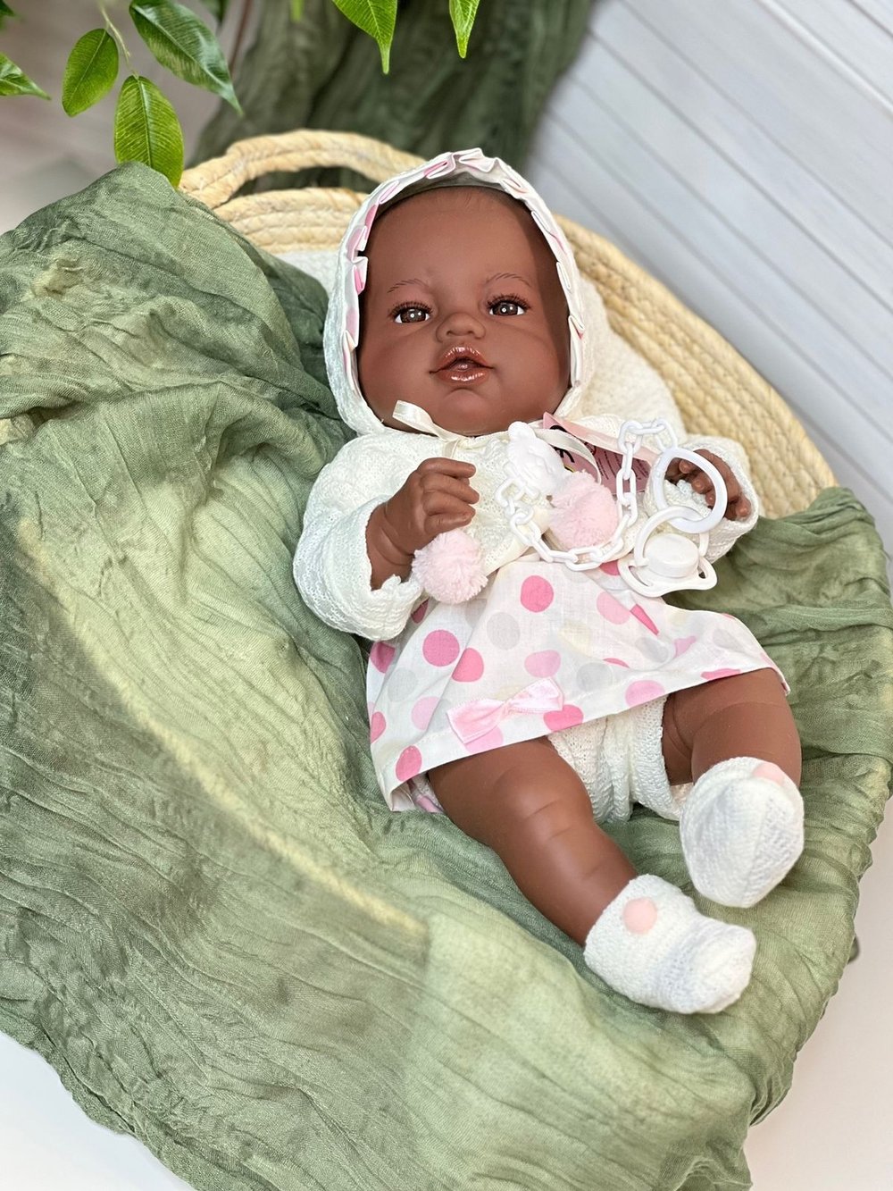 Кукла Berbesa виниловая 42см Recien Nacido (5112NK)