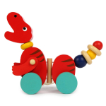 Деревянная игрушка Каталка Динозаврик (ЛС)