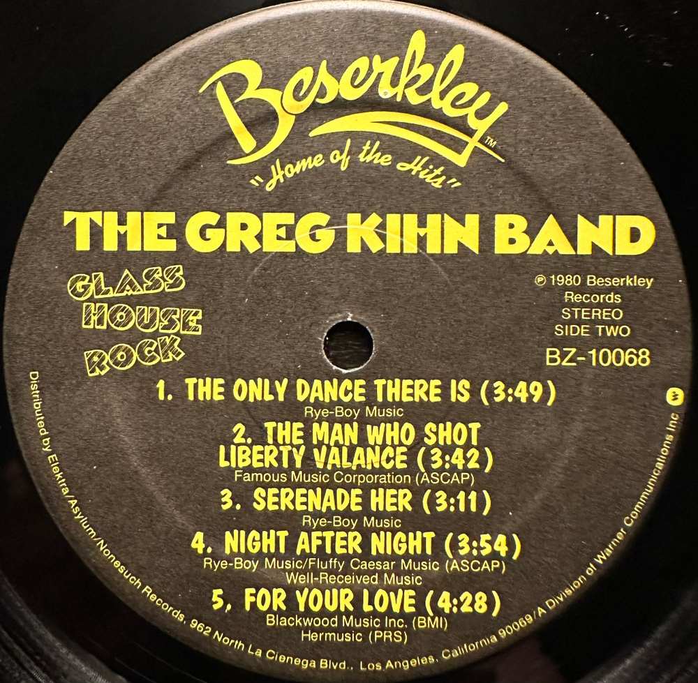 Greg Kihn Band - Glass House Rock (США 1980г.)