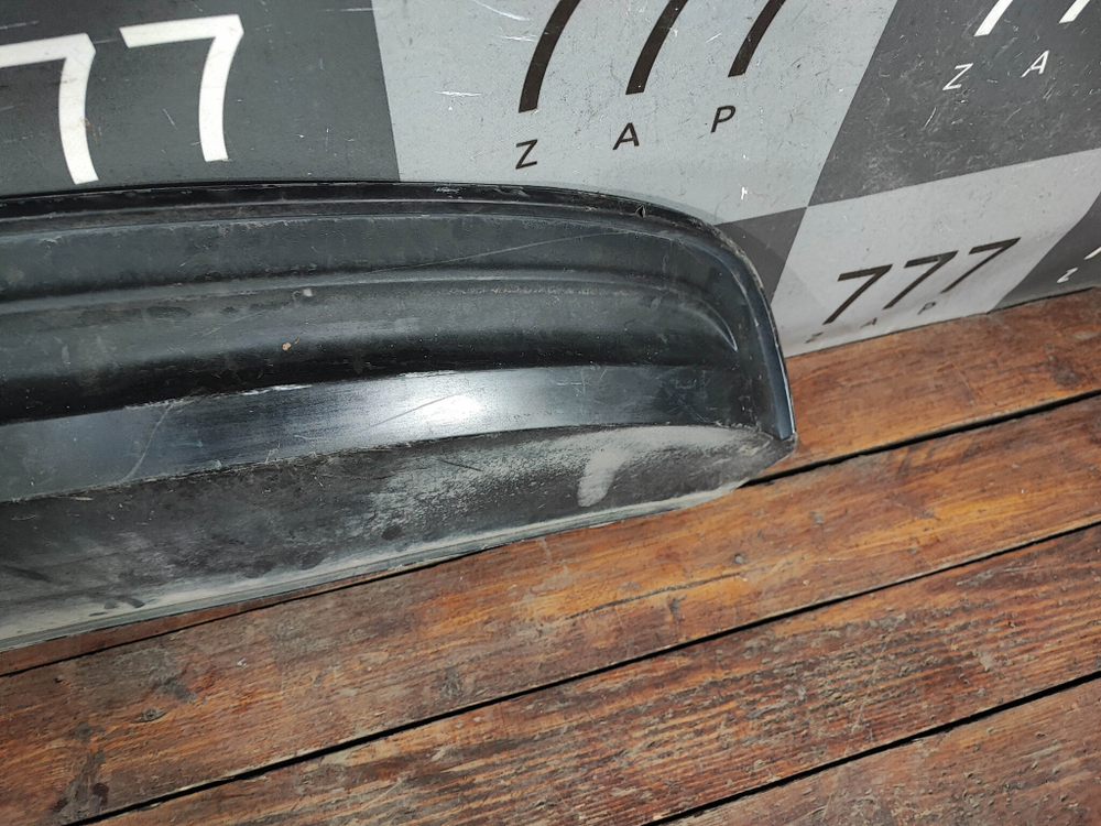 Юбка заднего бампера S-line Audi A4 (B9) 15-19 Б/У Оригинал 8W0807521B