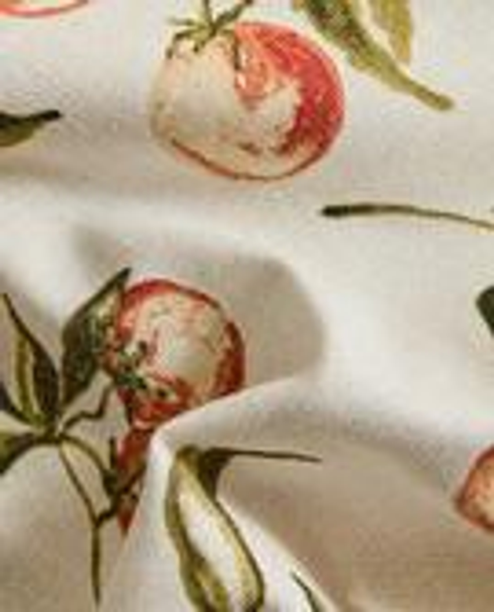 ZARA HOME САЛФЕТКИ С ПРИНТОМ «ТОМАТЫ» (НАБОР ИЗ 2 ШТ.), ПЕСОЧНЫЙ