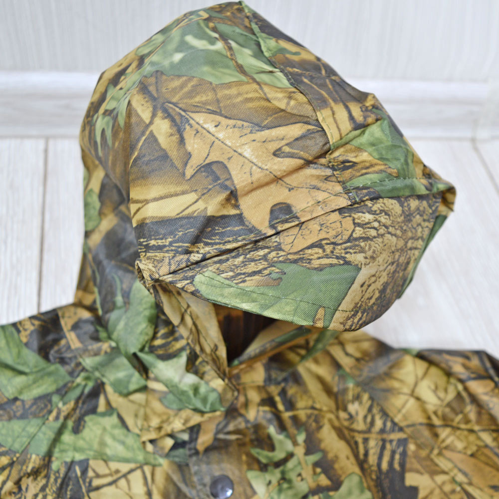 Дождевик прочный, кнопки, р.3XL, 4XL, PVC МХ-1