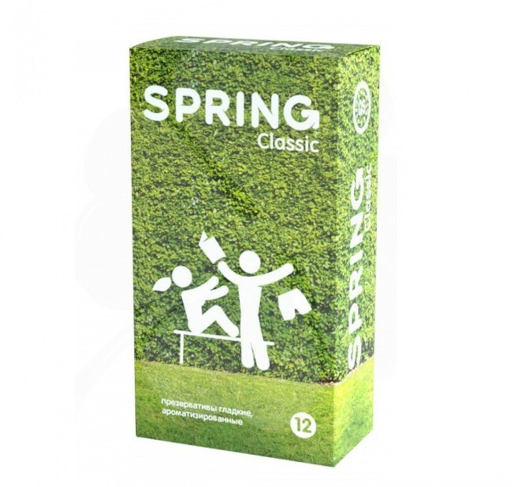 Классические презервативы SPRING Classic (12 шт) (Цвет: прозрачный)