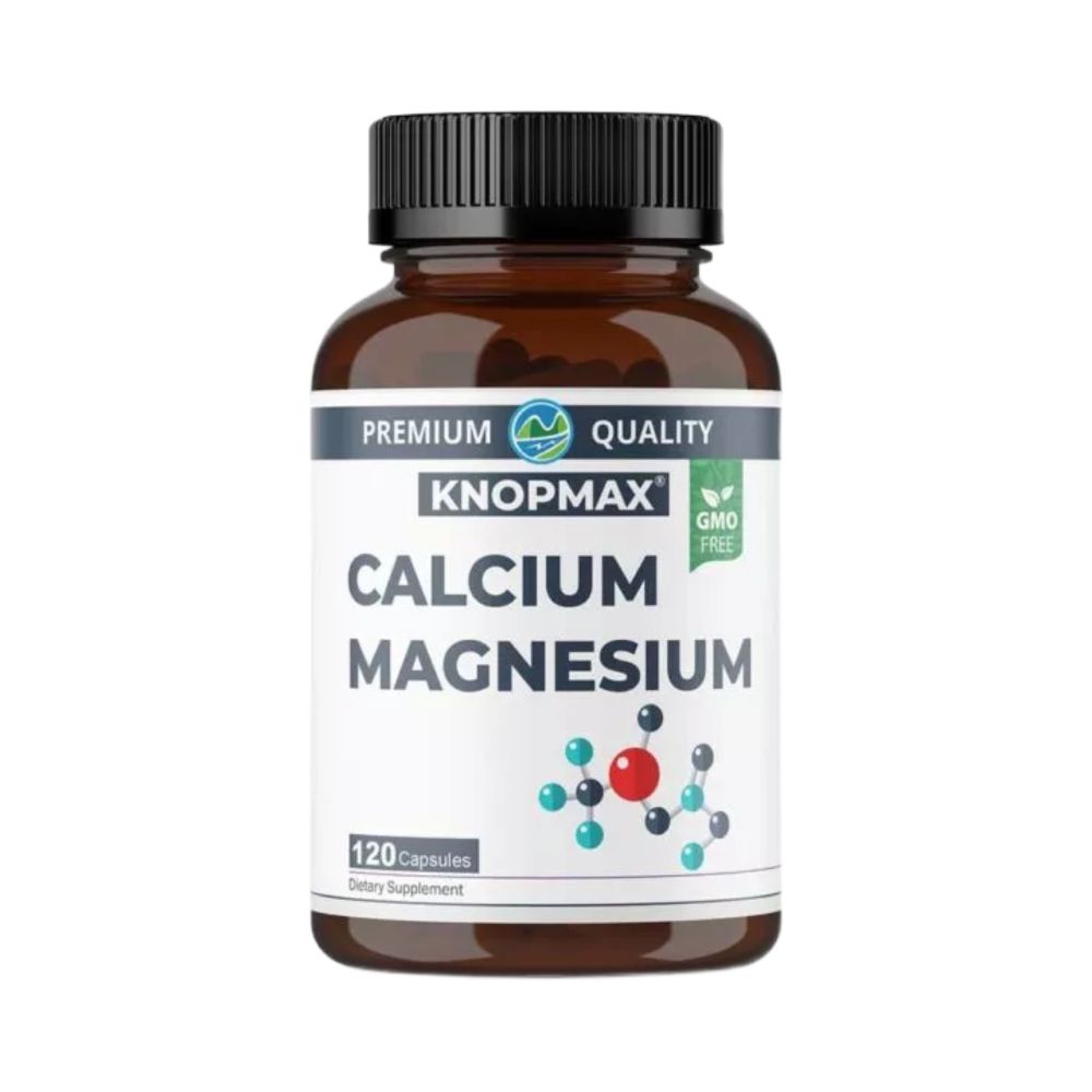 Кальций и Магний + Витамин D3, 120 капс (Knopmax)