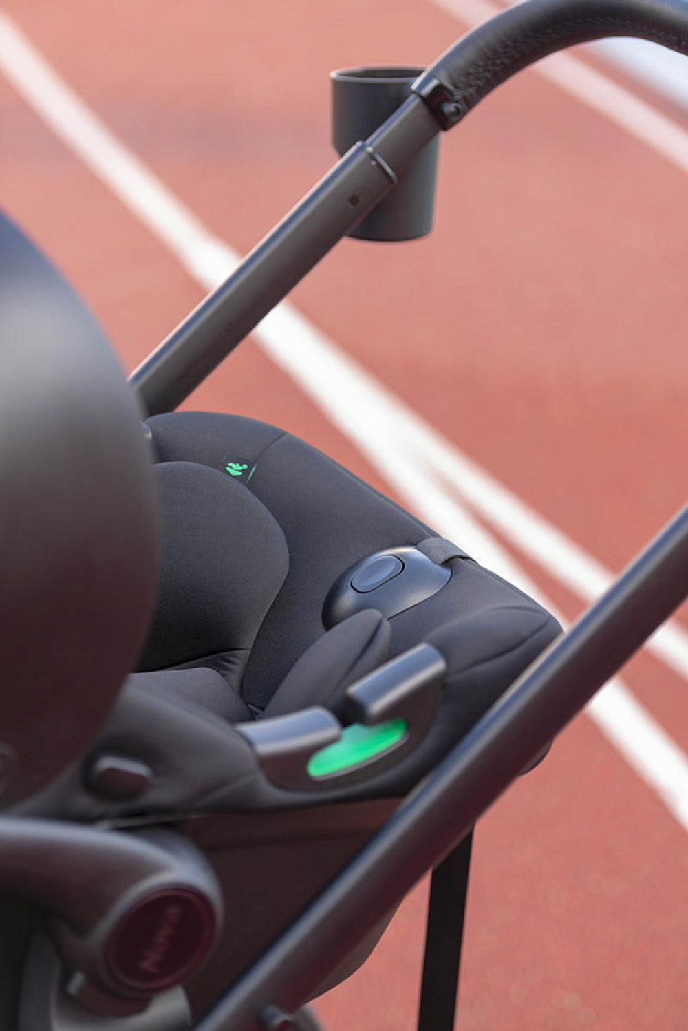 Коляска Carrello Vector CRL-6550 Nova DK791 Grey Line с базой Isofix 3 в 1 Pearl Black