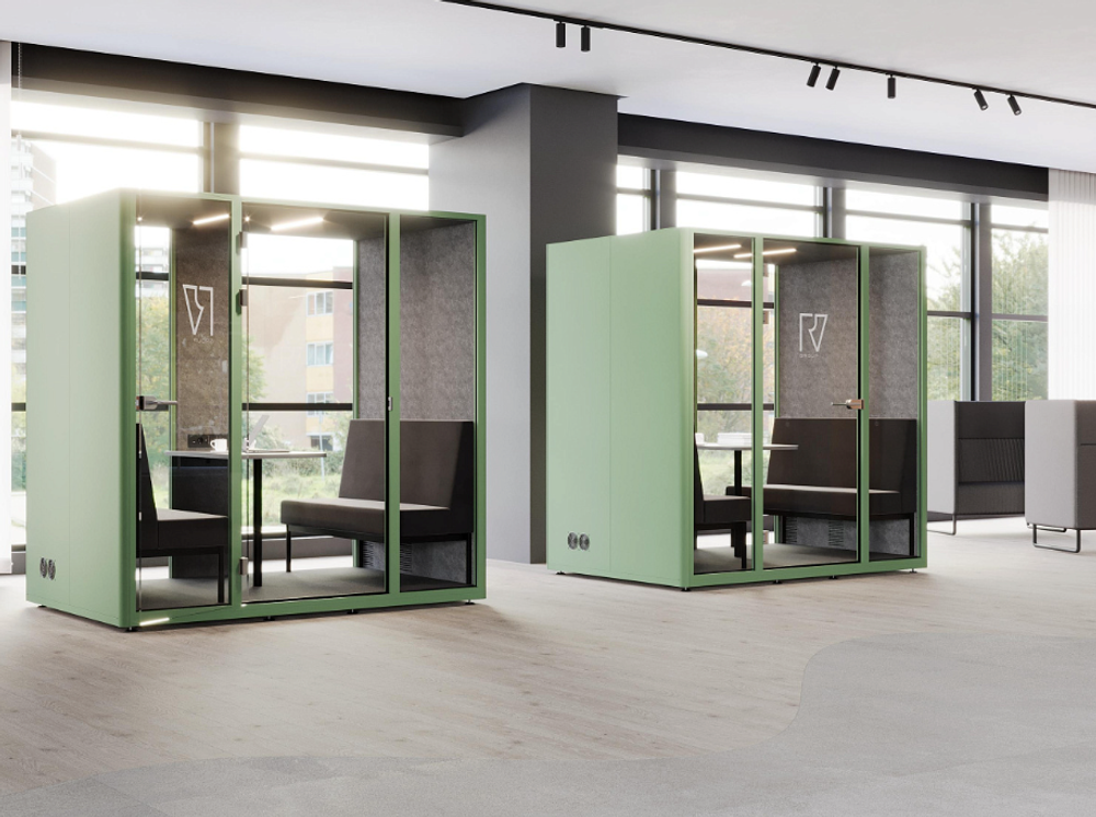 Акустическая кабинка СаундКуб з/с-глухая SDC-1.2-WA