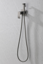 Смеситель ABBER Wasserfall AF8625NG с гигиеническим душем, никель