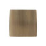 Вытяжной тонкий вентилятор для ванн ММ-Р 01 пластик овал 90 м³/час с обратным клапаном золото