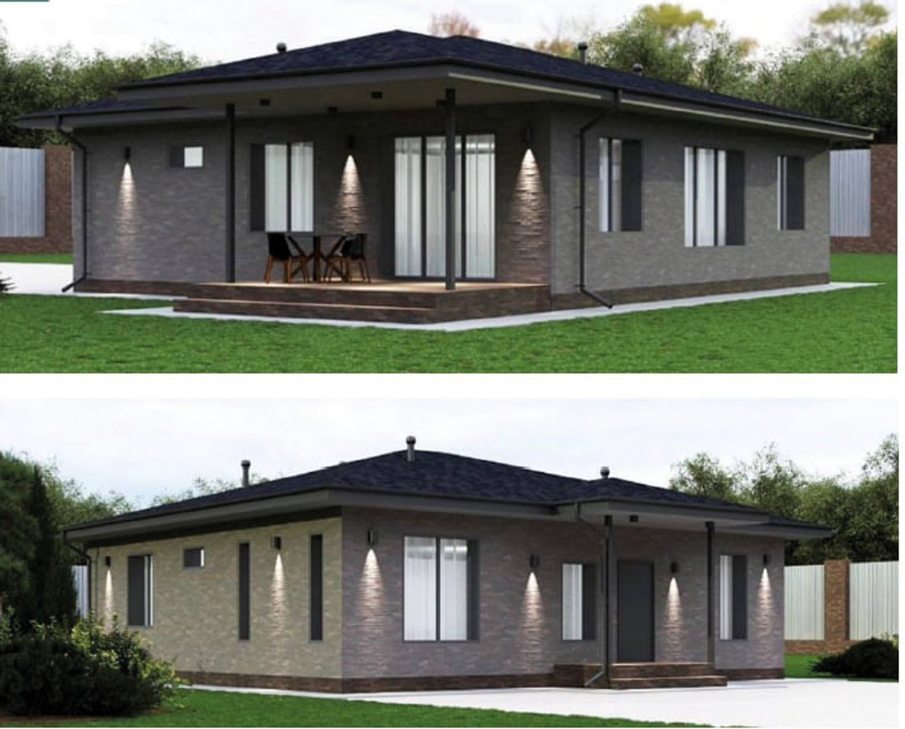 Проект Дома 98,4 кв. м К-160