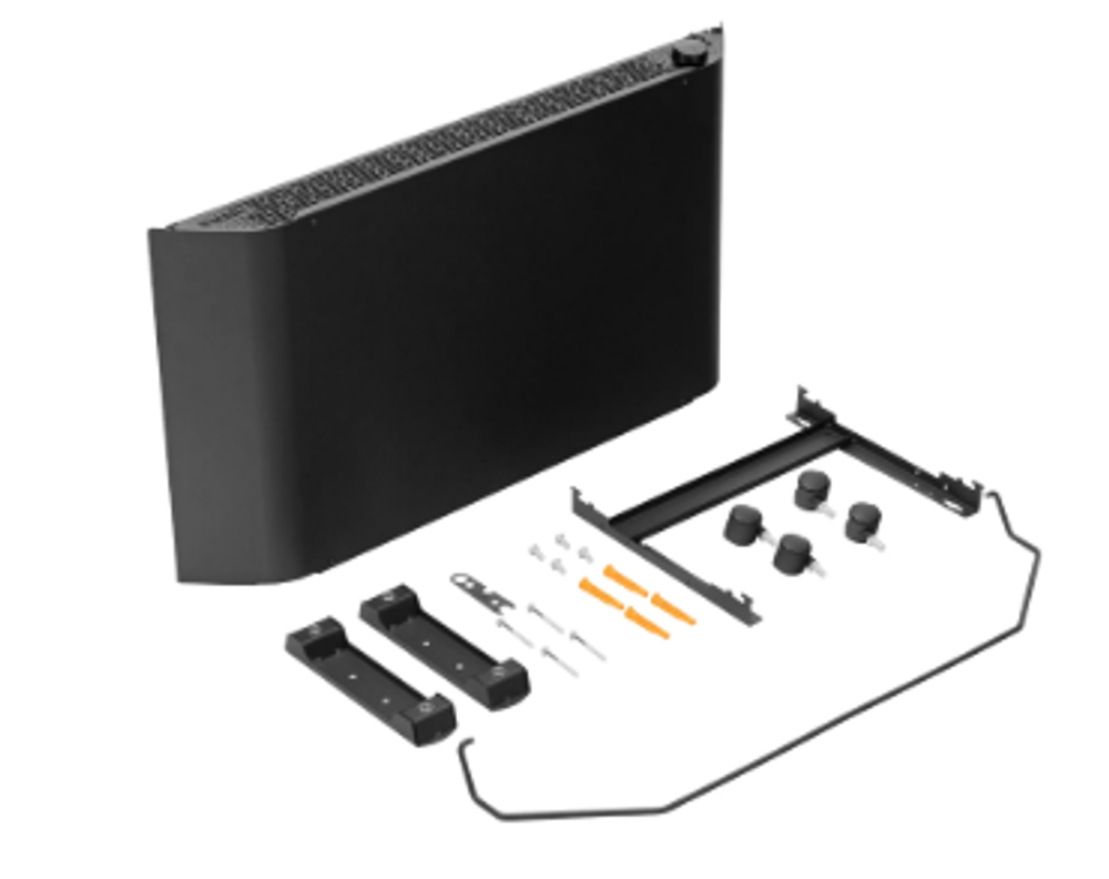 Конвектор электрический XCE-2000 B, 230 В, 2000 Вт, X-образный нагреватель Denzel