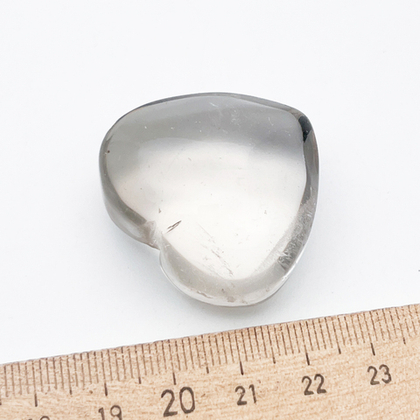 Кварц, сердце, размер около 34*35 мм, цена за 1 шт