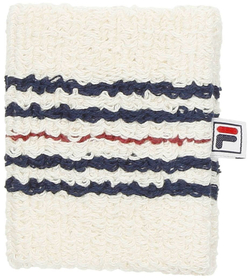 Напульсник теннисный Fila Wristband Rory 1P - белый