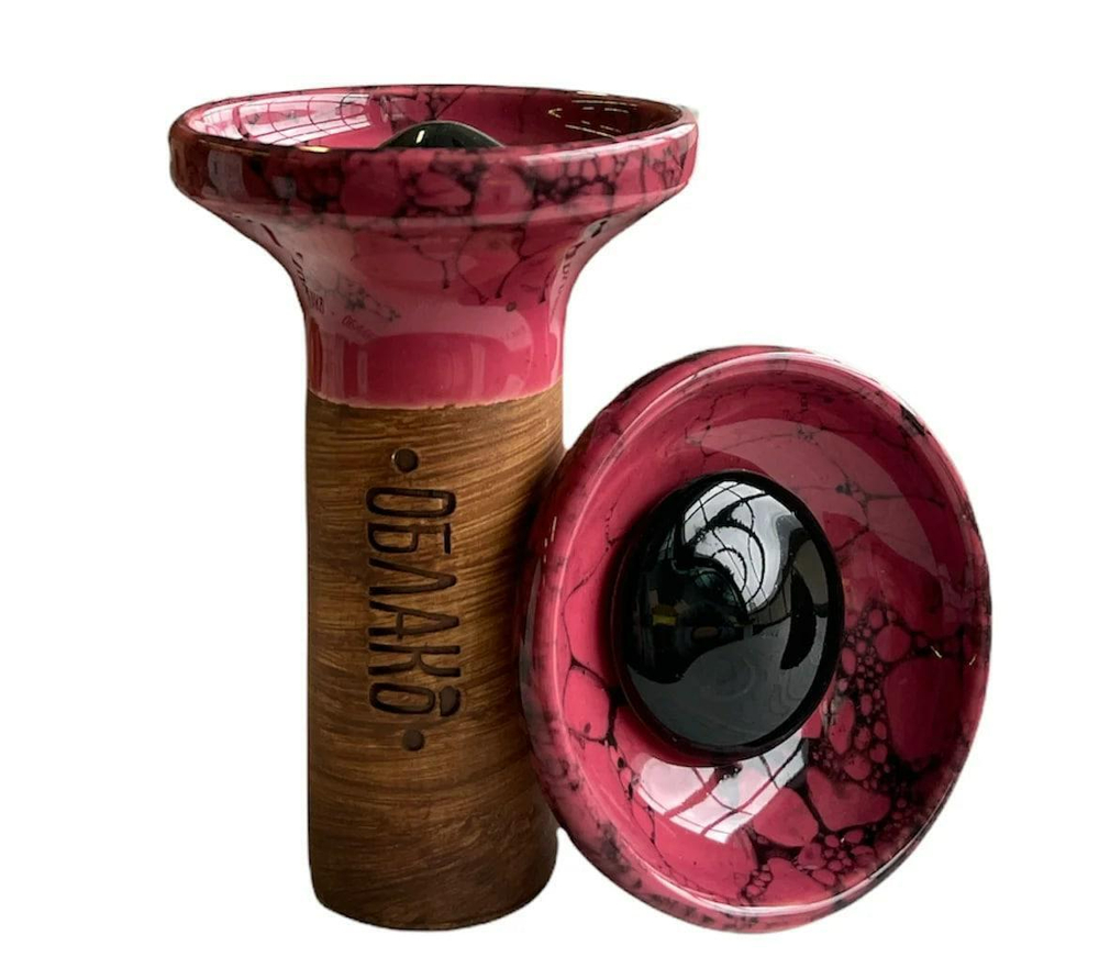 Oblako Flow Black on Burgundy/Black Marble