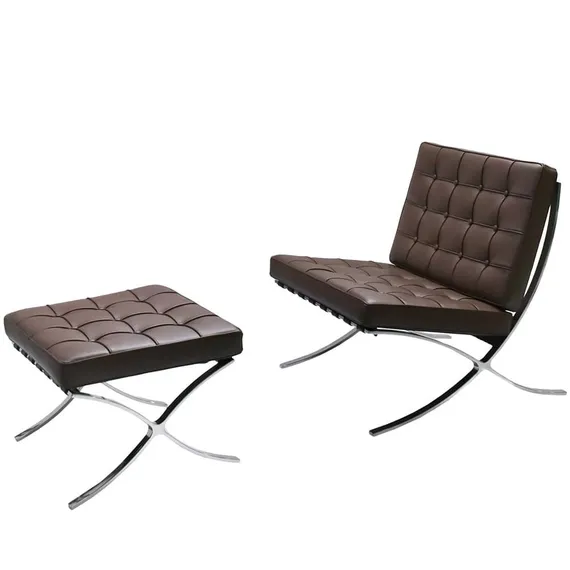 Оттоманка Barcelona коричневая