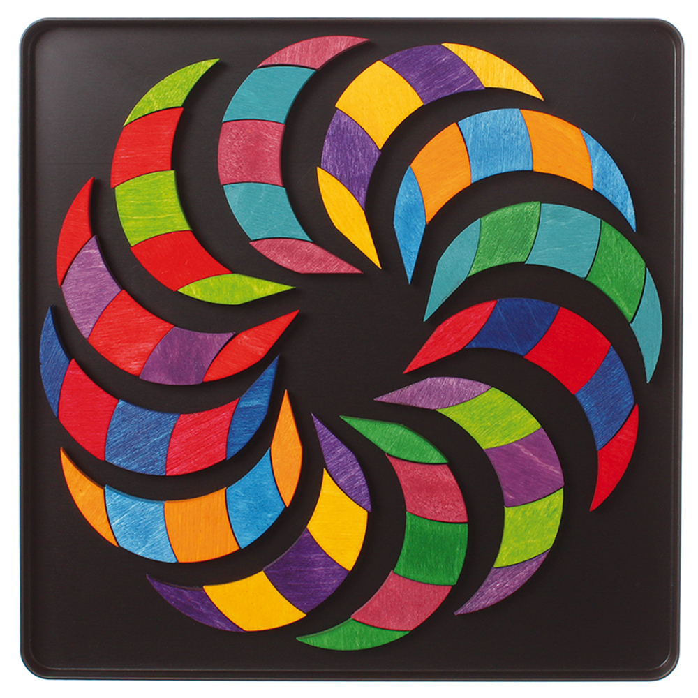 Магнитная мозаика Цветная спираль
