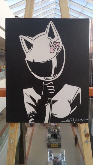 Современная картина авторская на холсте "Durarara Селти Стурлусон"