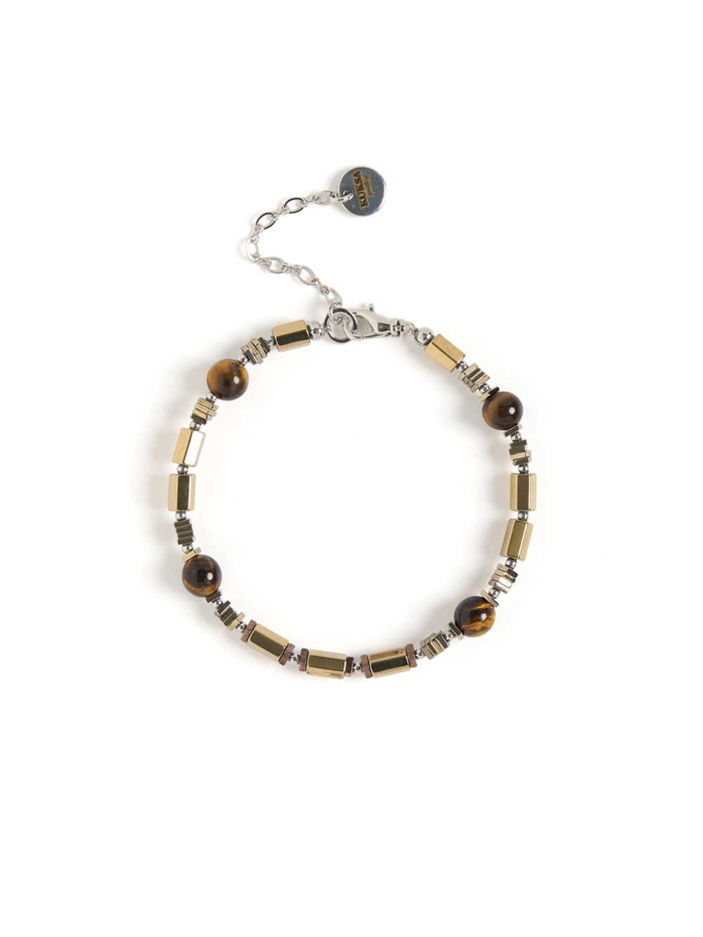 Браслет "Tiger hematite" Silver