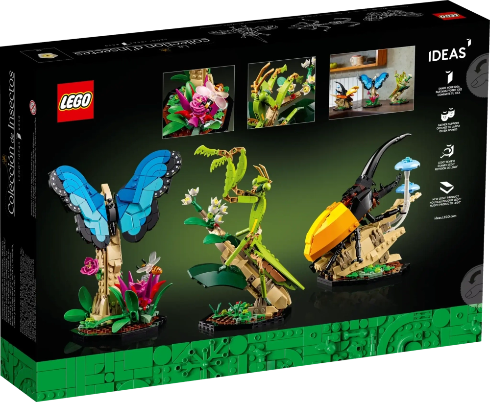 Конструктор LEGO Ideas 21342 Насекомые