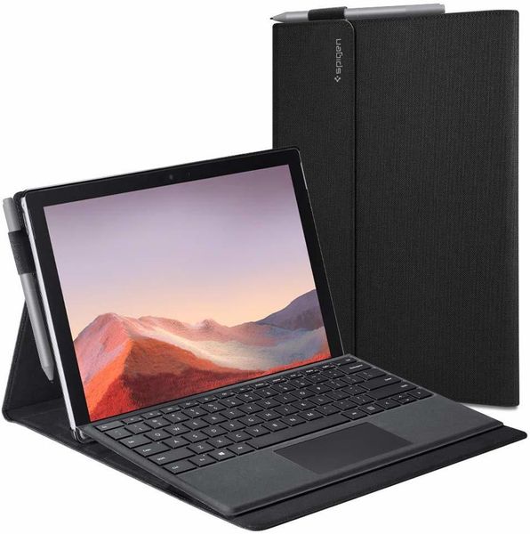Чехол-папка Spigen Stand Folio Designed для Surface Pro 7 / Surface Pro 6 Case - Black