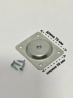 Крепление для ножек стола и стула, Стальное D 8 мм