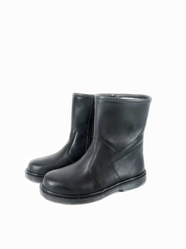 42 Сапоги мужские из кожи теленка и подкладки из натуральной шерсти