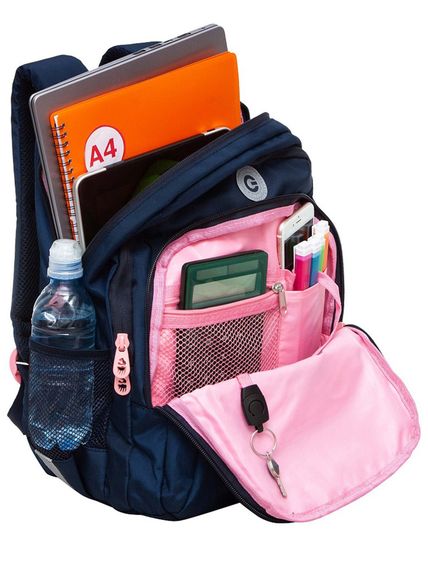 Çanta \ Bag \ RG-461-3 Рюкзак школьный (/2 темно-синий)