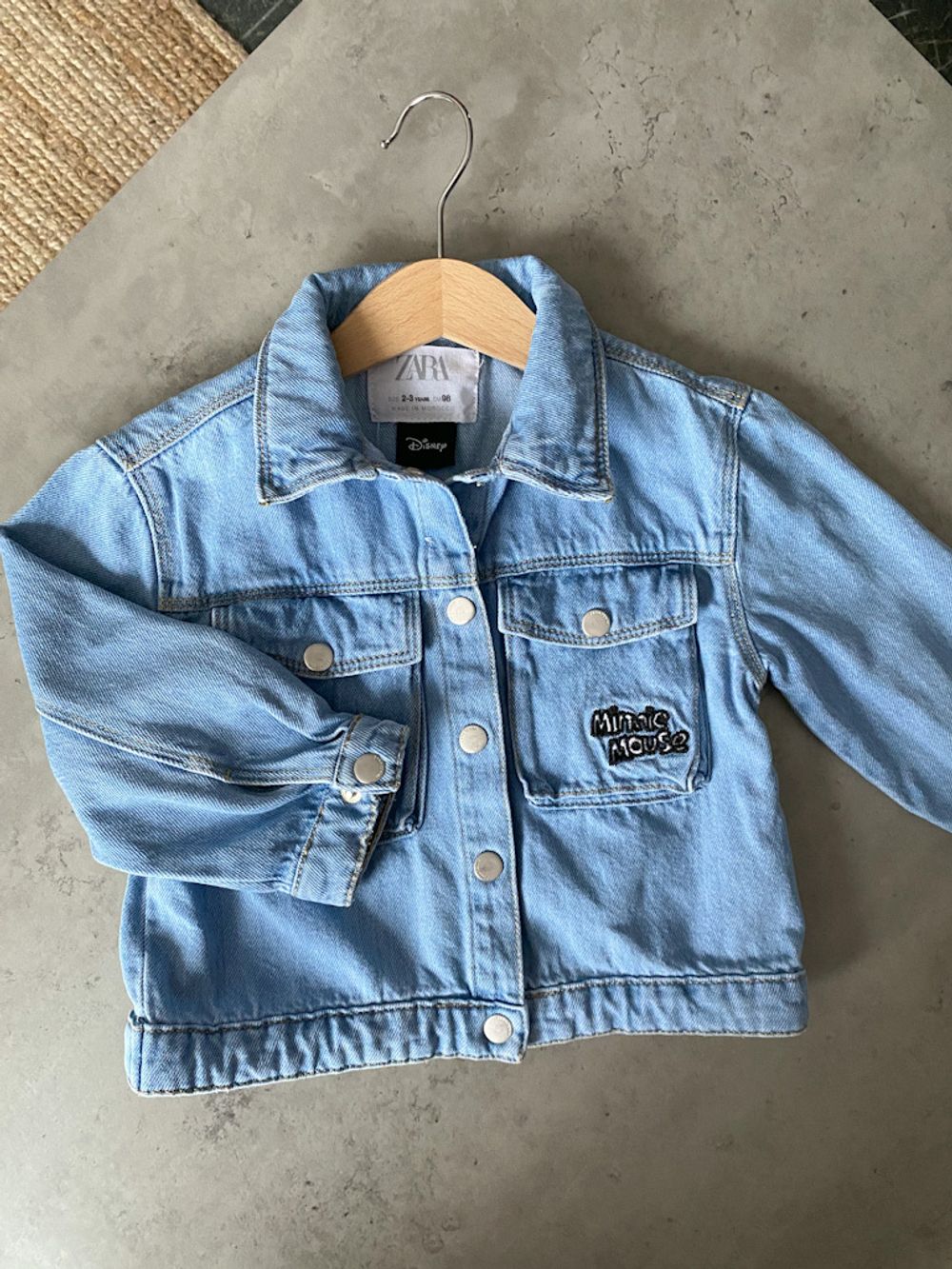 Джинсовый жакет Zara, 98