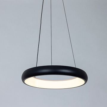 Подвесной светодиодный светильник 45W 3000-6500K A6028SP-46BK черный Largo Arte Lamp