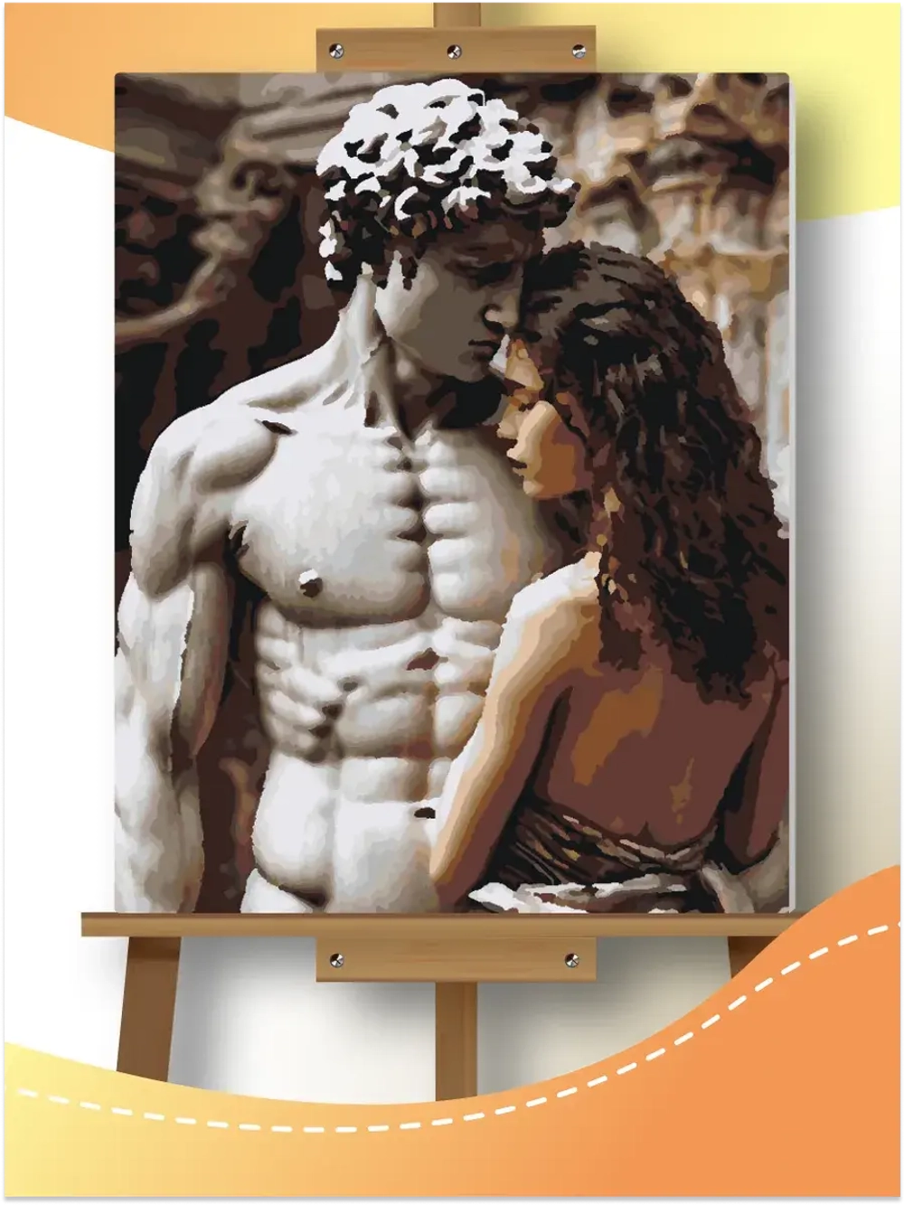 Картина по номерам Давид влюблен