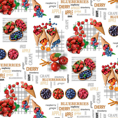 Клеенка столовая нетканая основа 20м Мажор 135см, 598/0