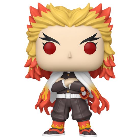 Фигурка Funko POP! Animation Demon Slayer Kyojuro Rengoku 10" (1399) 71281 / Фигурка Фанко ПОП! по мотивам аниме "Клинок, рассекающий демонов",  Кёджуро Ренгоку, 25 см