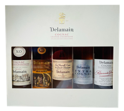 Delamain, Set of "Pale&Dry+Vesper+Tres Venerable+Extra+Reserve de la Famille"  0.2х5
