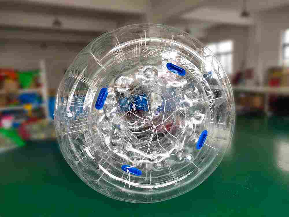 Аттракцион Водный роллер "Прозрачный" ПВХ, 2*1.8*1.8 м