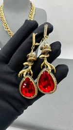 Серьги Alexander McQueen