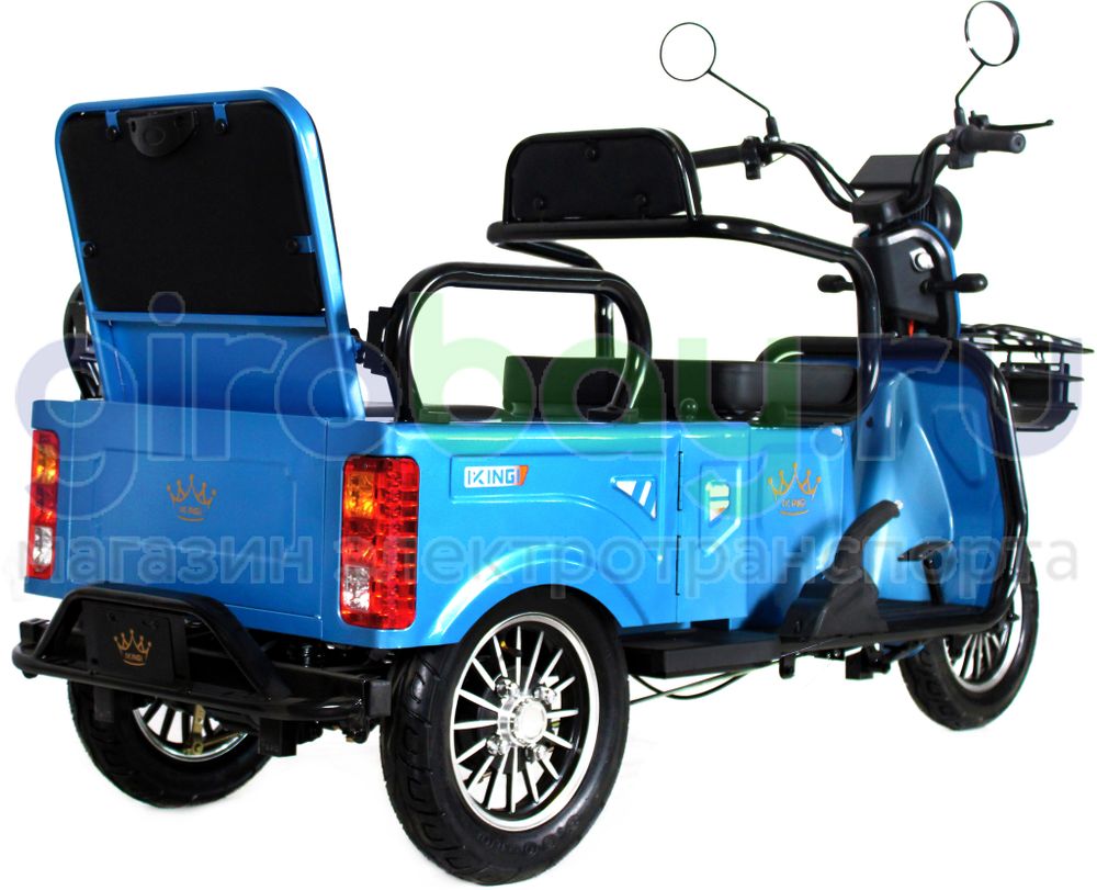 Электроскутер IKINGI SIBTRIKE MAX 1000W (60V/23Ah) фото №9