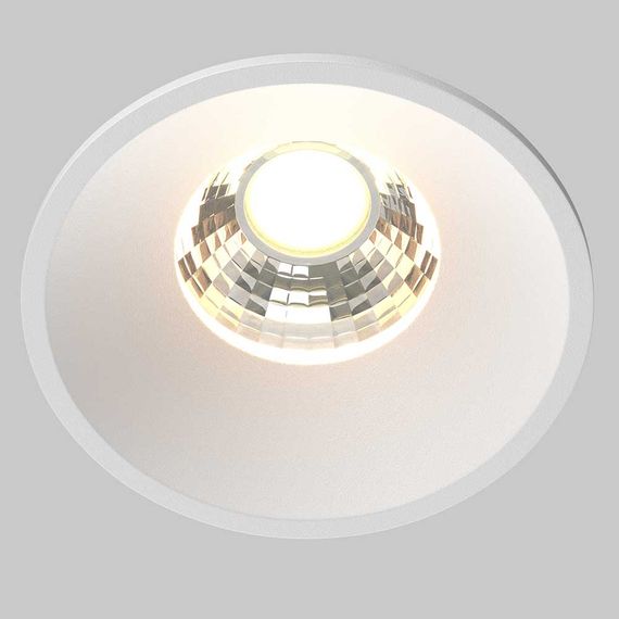 Встраиваемый светодиодный светильник Maytoni Round DL058-7W3K-W