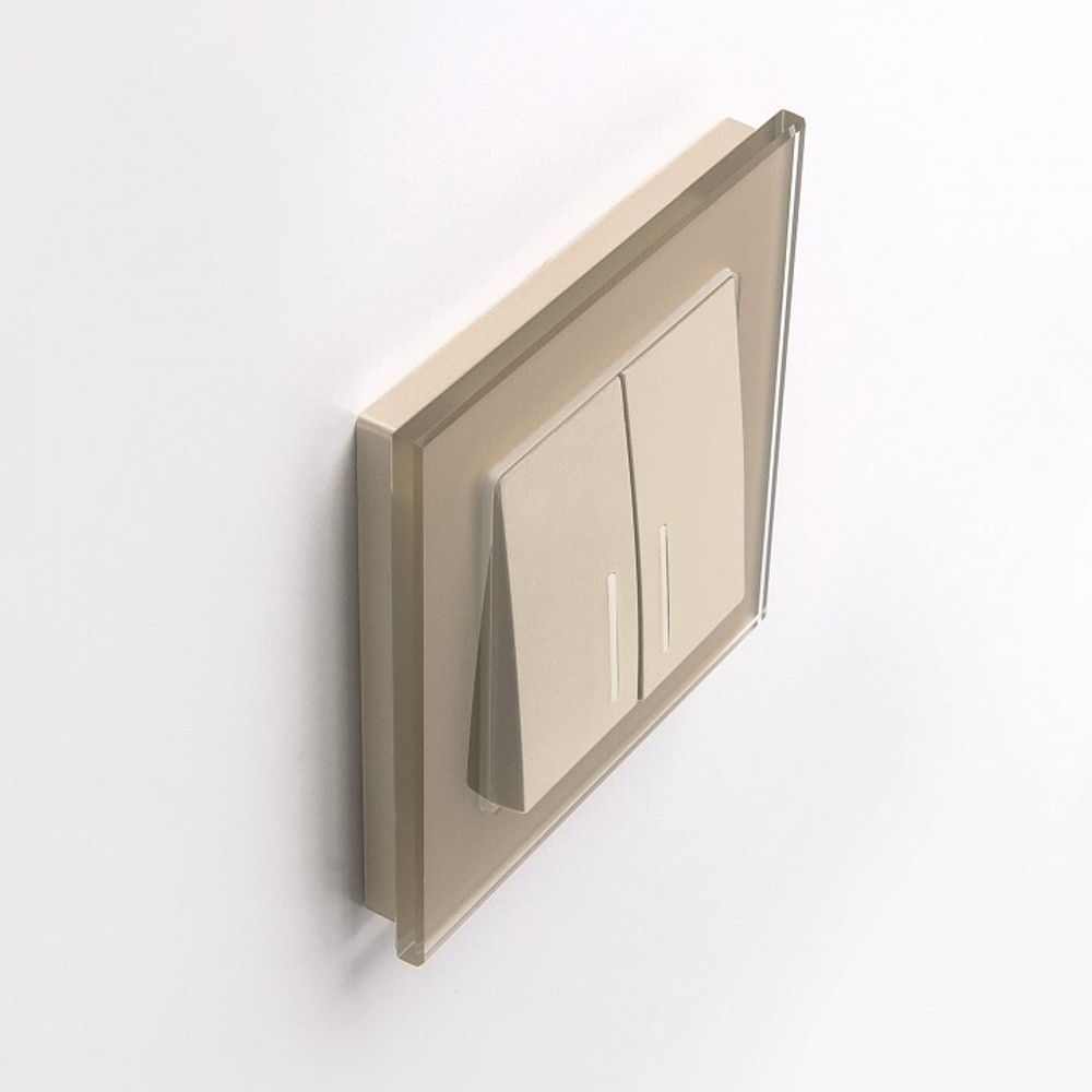 Рамка на 1 пост Werkel Favorit (шампань) W0011111