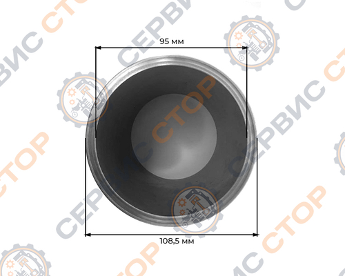 Комплект поршневой группы D-95 мм для двигателя R195 (поршень 32,5 мм)