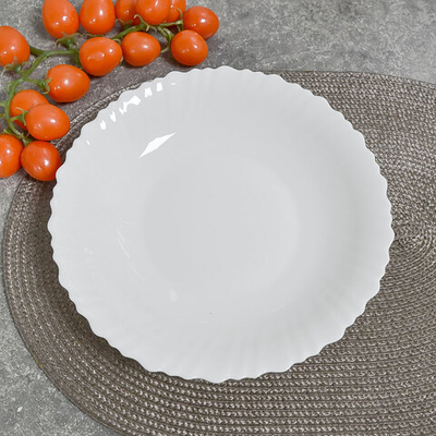 Тарелка суповая 24см Без деколи, стеклокерамика