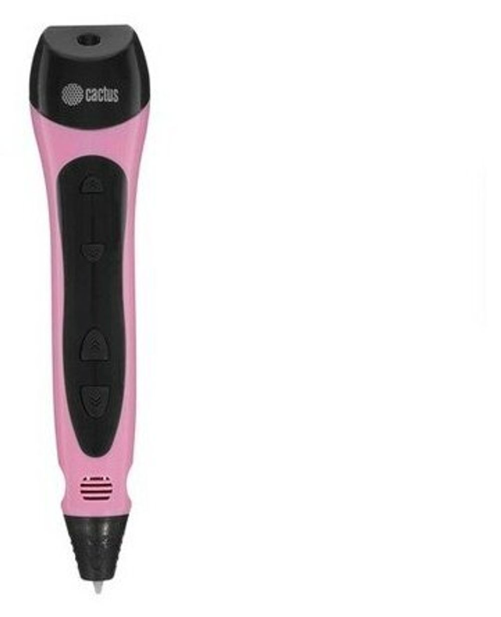 Ручка 3D Cactus CS-3D-PEN-C-PN PLA ABS LCD розовый