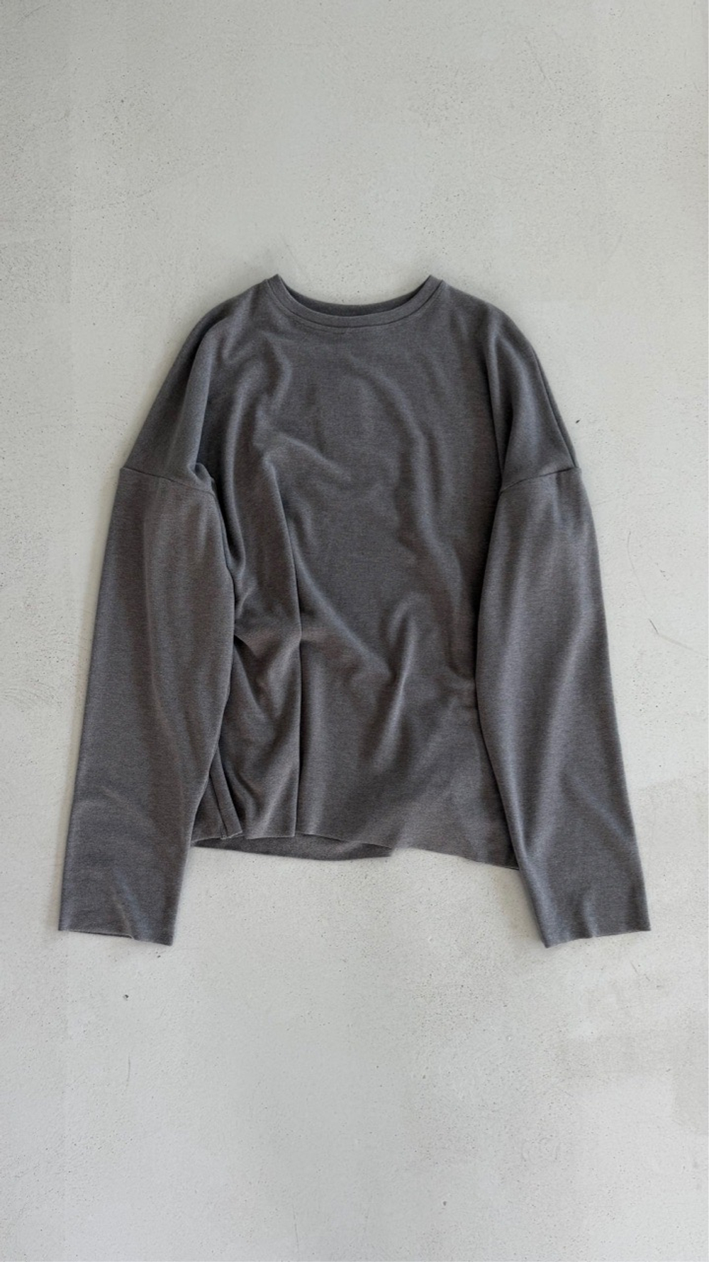 LONG GREY PLUSH OS